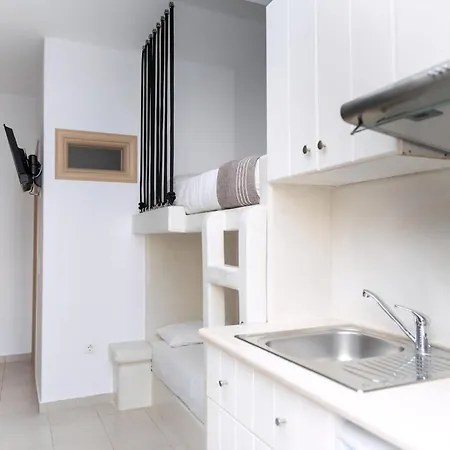 ヴィラ Naxos Center Superior Quadruple Balcony *