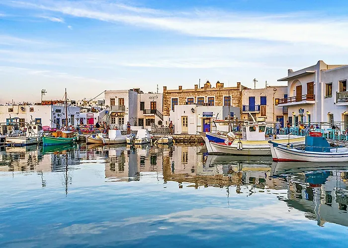 Naxos Center Superior Quadruple Balcony Villa Naxos City